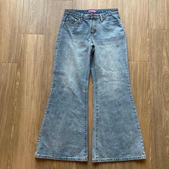 Edikted Denim - Edikted Wide Leg flare Women's Jeans Size Small